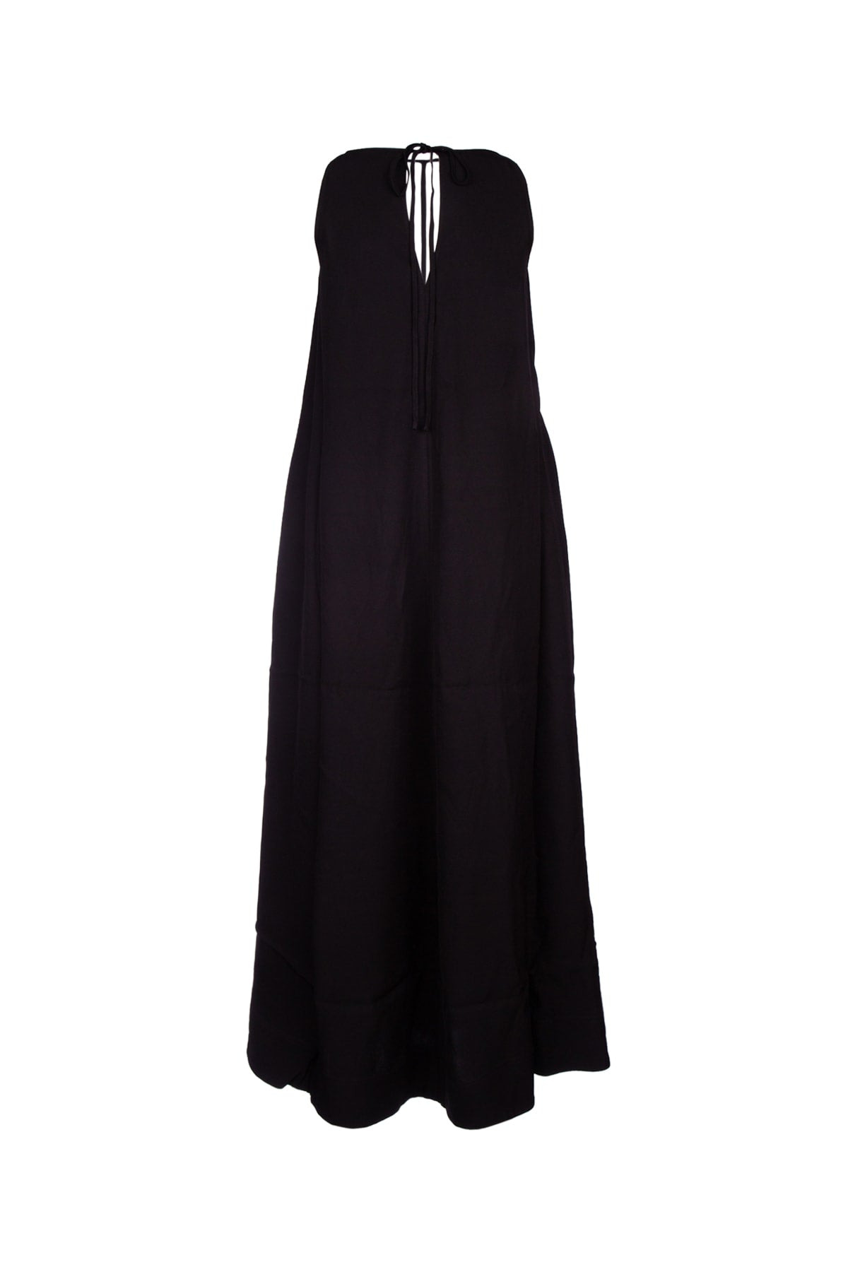 Toteme Women T-Strap Crepe-Back Satin Dress - 2