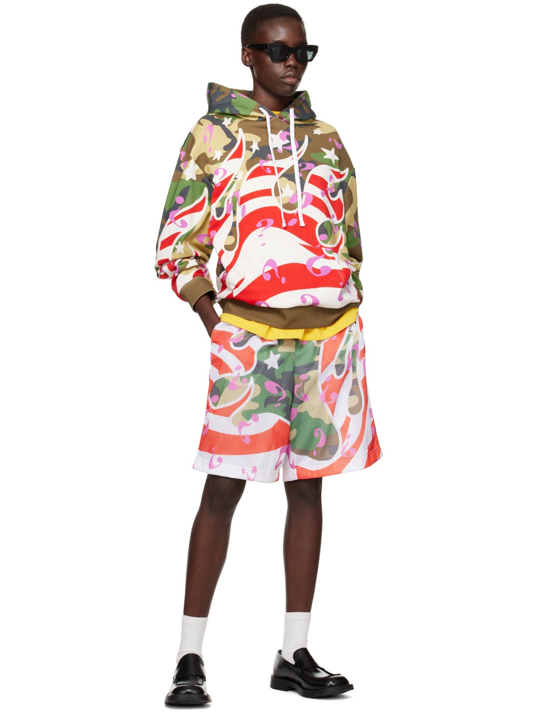 Multicolor Flame Hoodie - 4