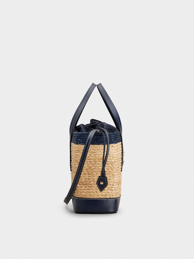 Viv' Skate Shopping Bag in raffia 2