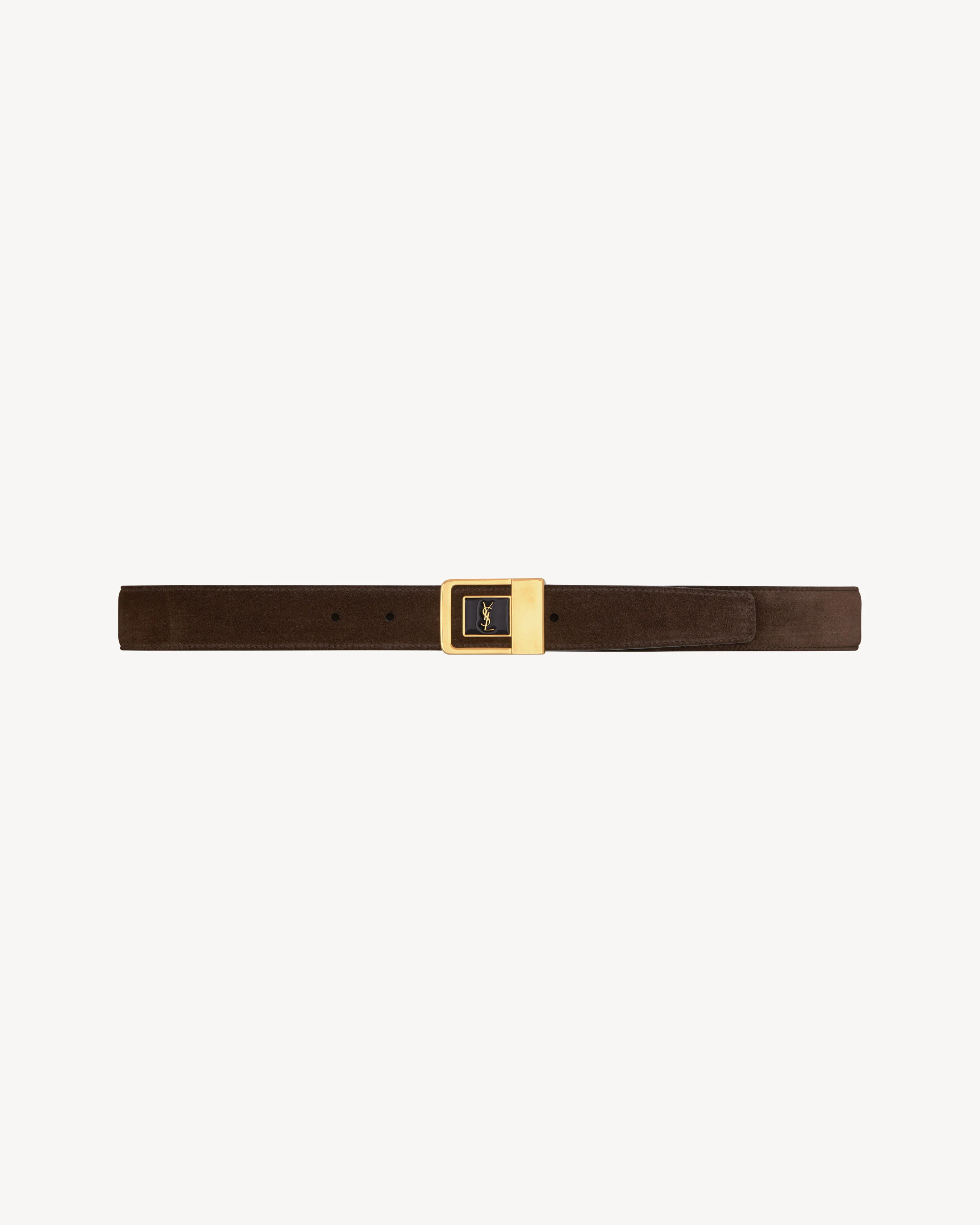 LA 66 BUCKLE BELT IN SUEDE - 1