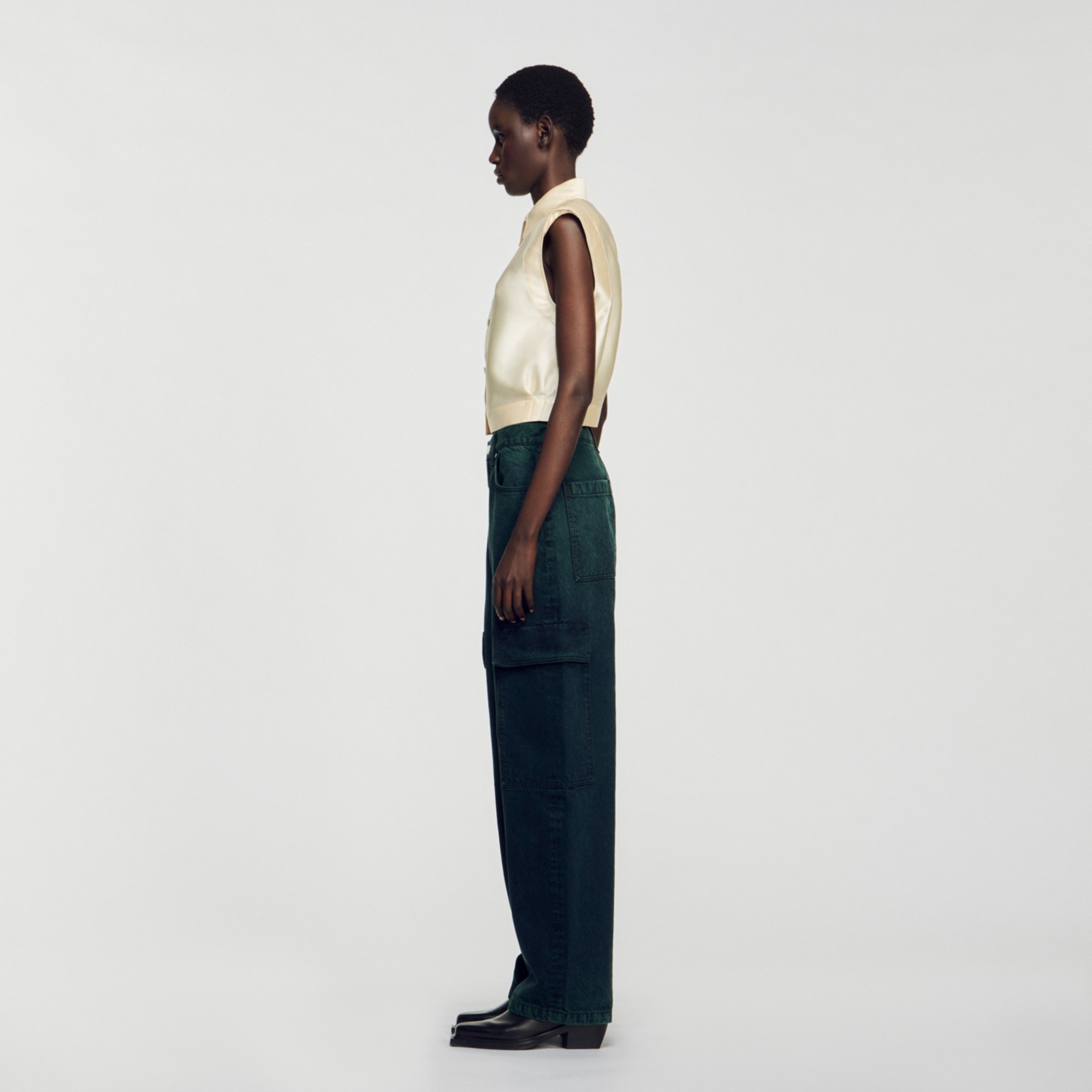 Oversized cargo jeans - 7