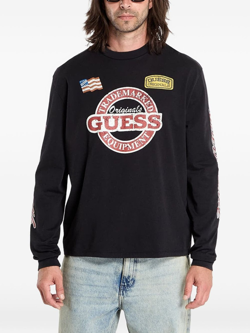 graphic-print long-sleeve T-shirt 1