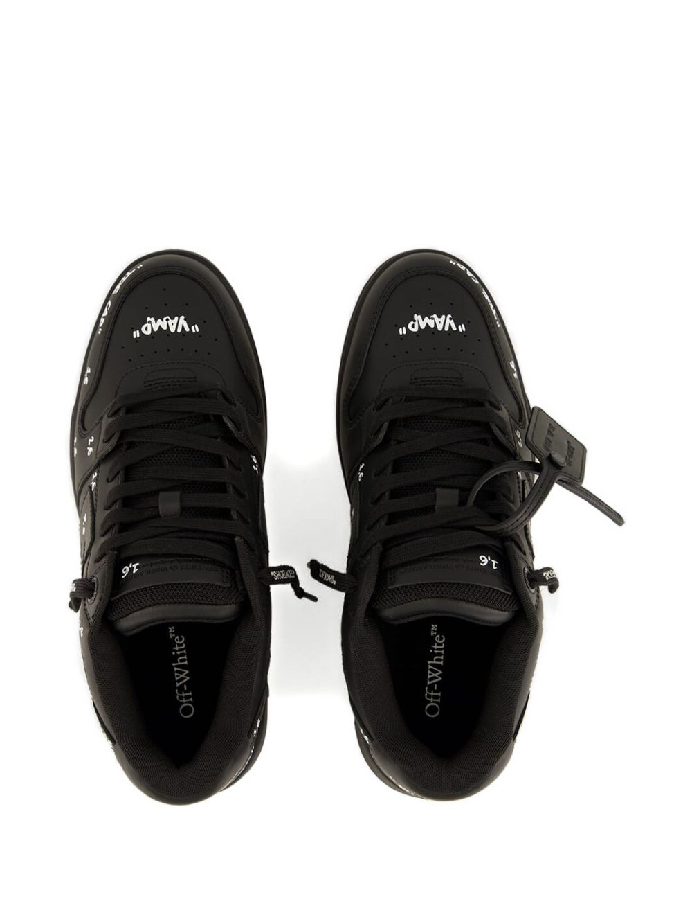 Out of Office leather sneakers - 4