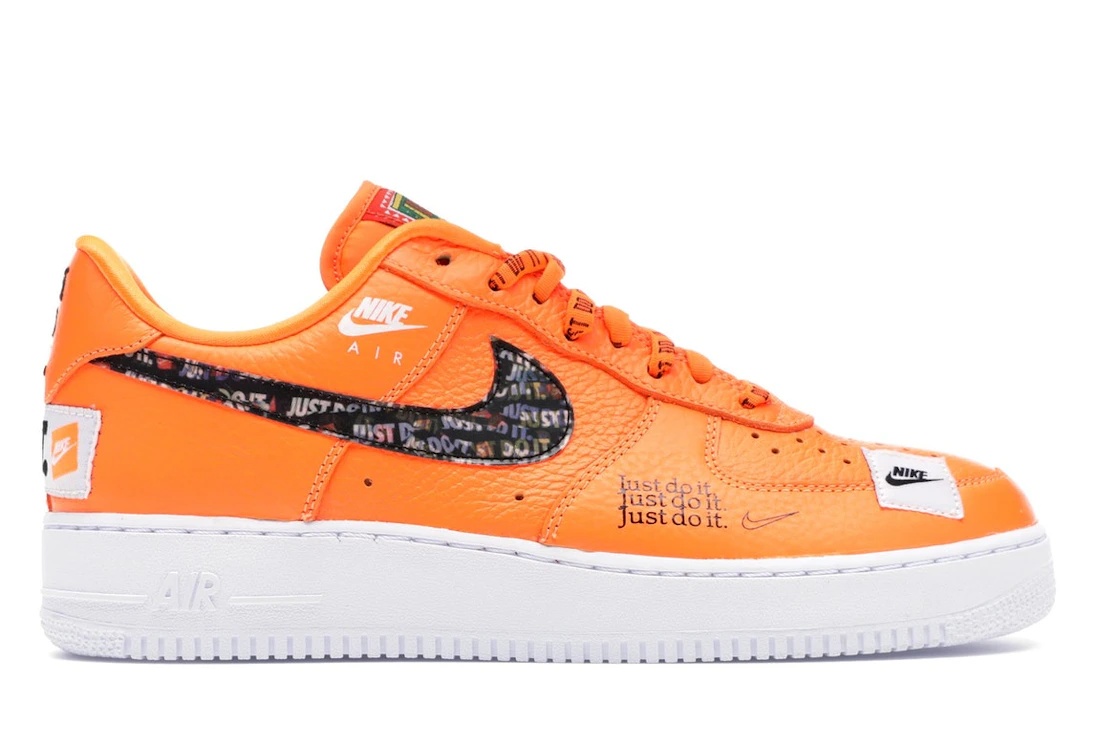 Nike Air Force 1 Low Just Do It Pack Total Orange - 1