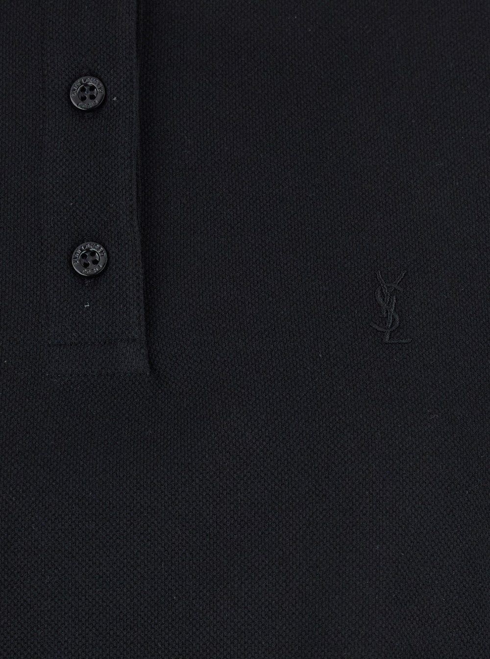 Saint Laurent Women Polo Oversized Puque Coton - 3