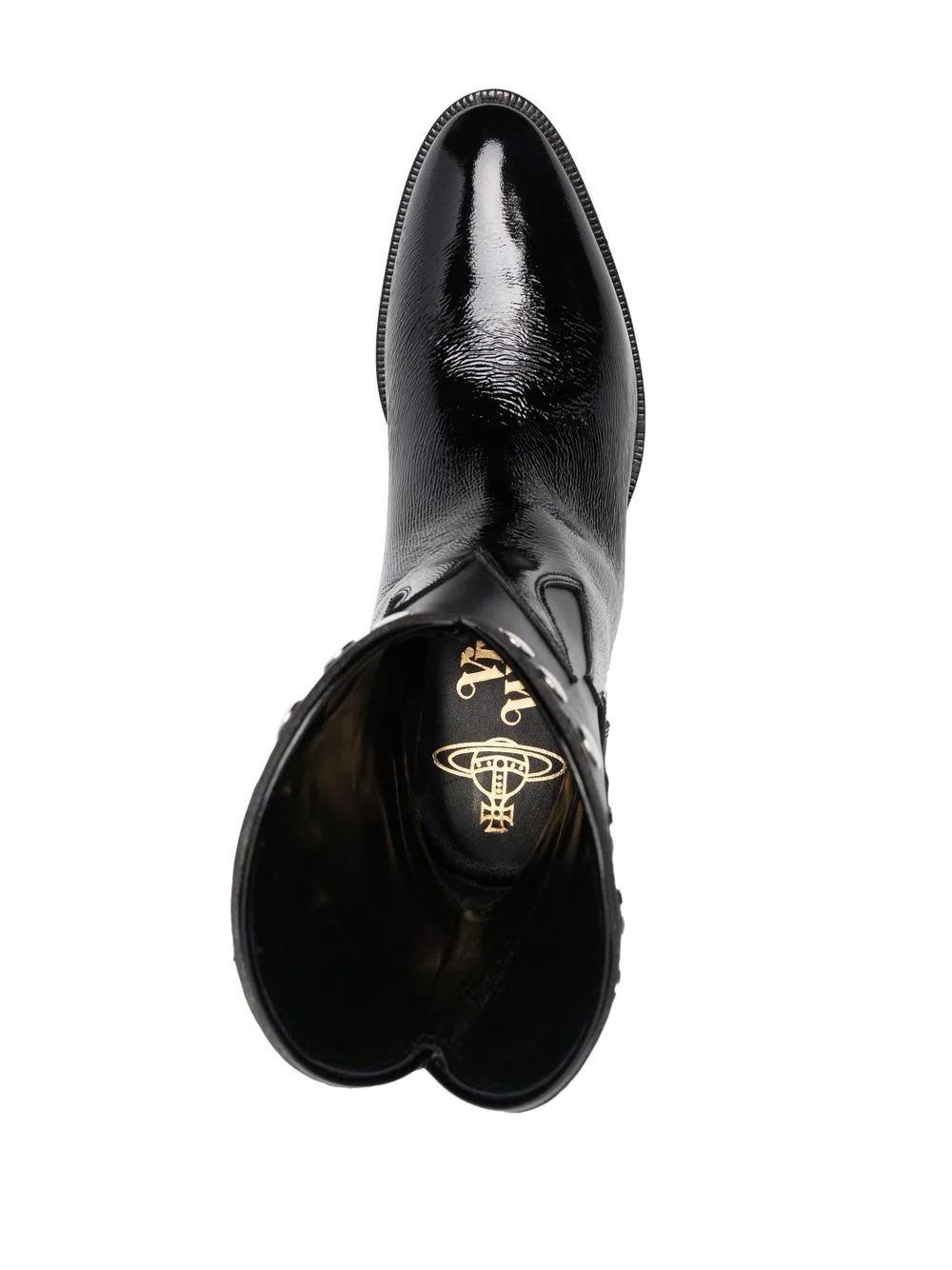 flame design western boots - 4
