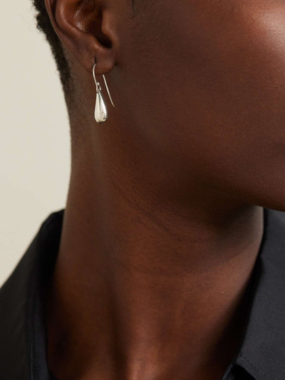 Sophie Buhai Tiny Droplet silver earrings outlook