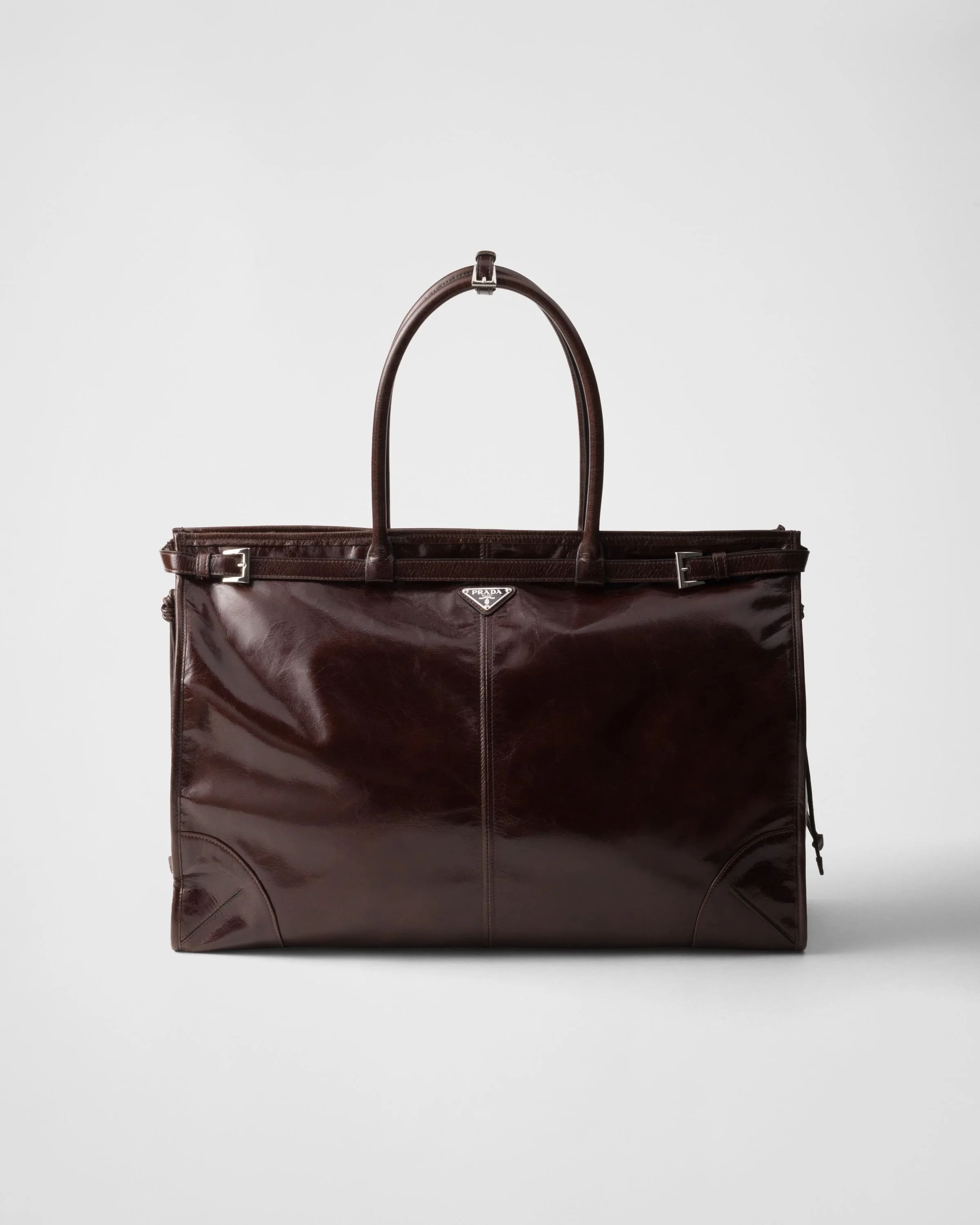 Leather tote bag - 1