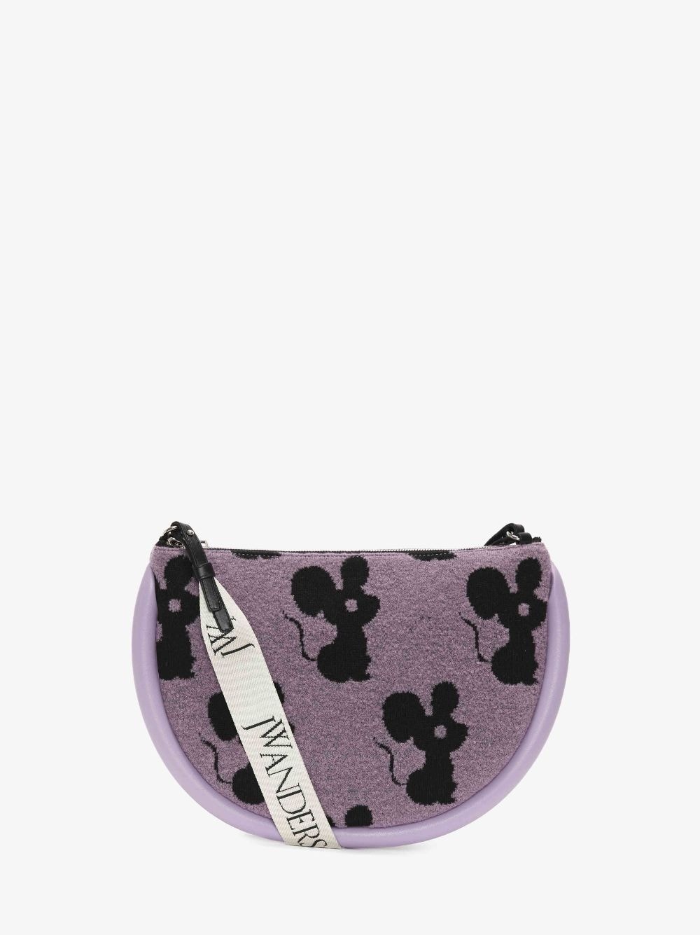 MEDIUM BUMPER-MOON - WOOL CROSSBODY BAG - 1