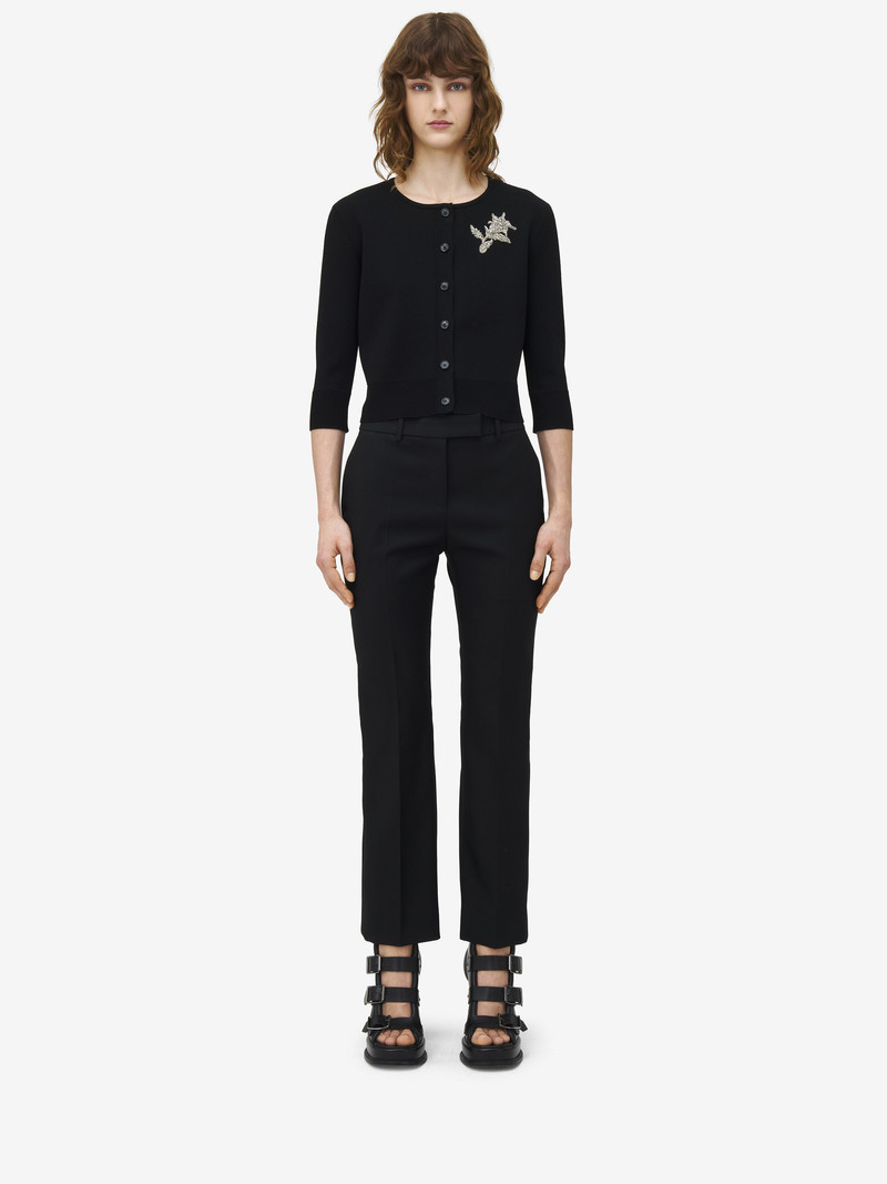 Alexander McQueen Banshee Embroidery Cardigan outlook