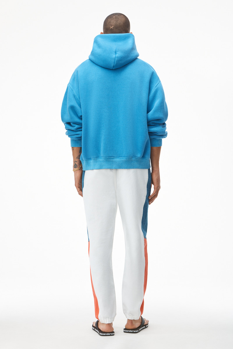 HOODIE IN DENSE FLEECE 4