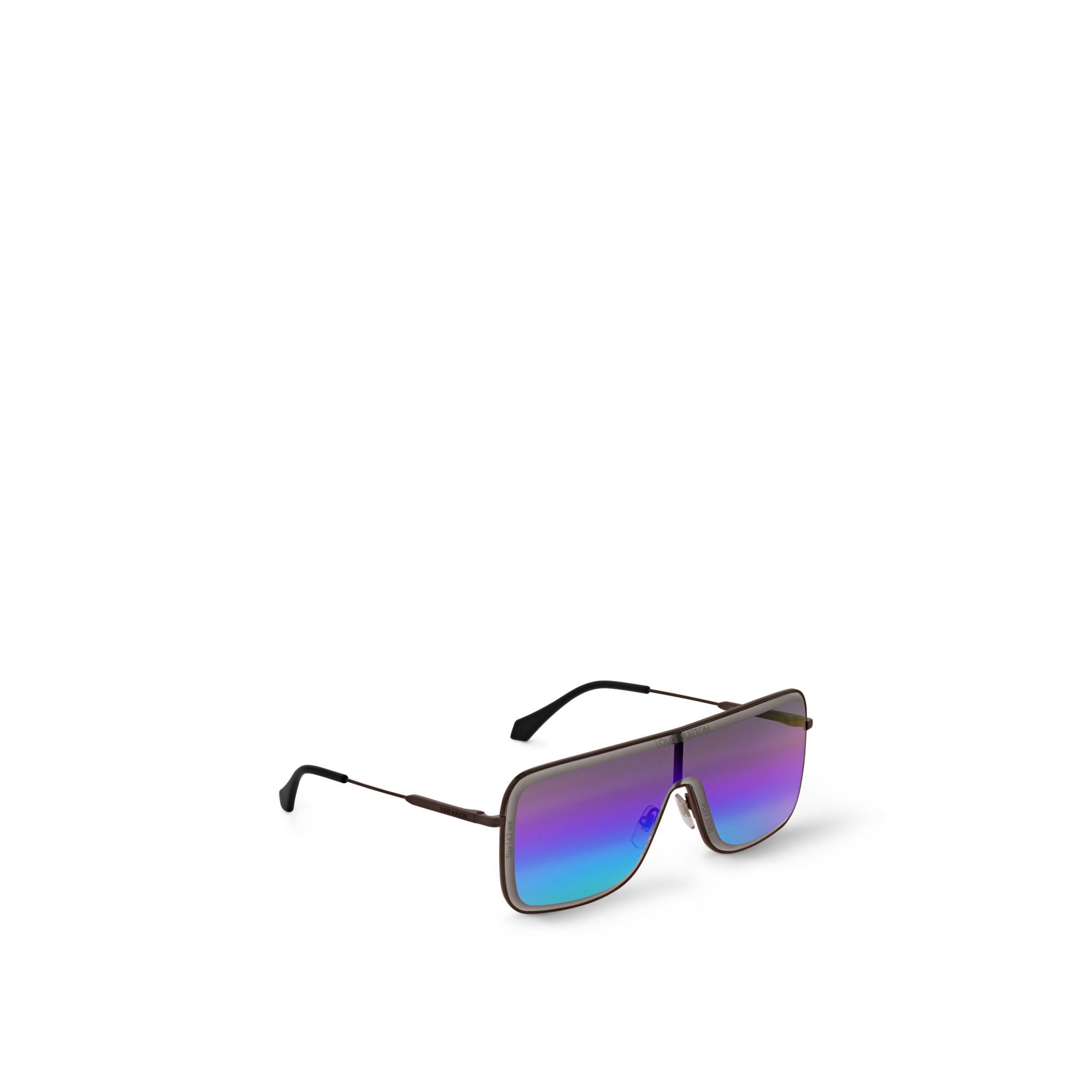 LV Super Vision Metal Mask Sunglasses - 3