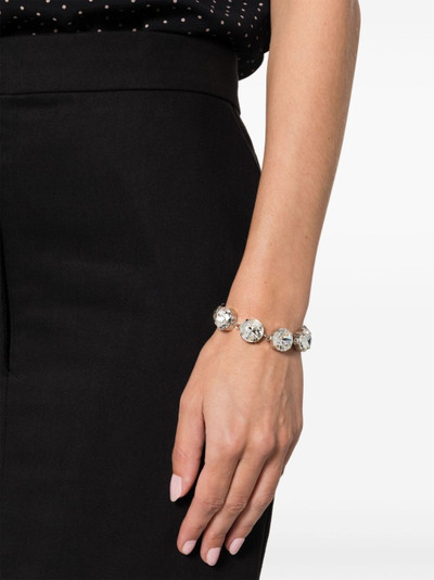 Moschino crystal-embellished bracelet outlook