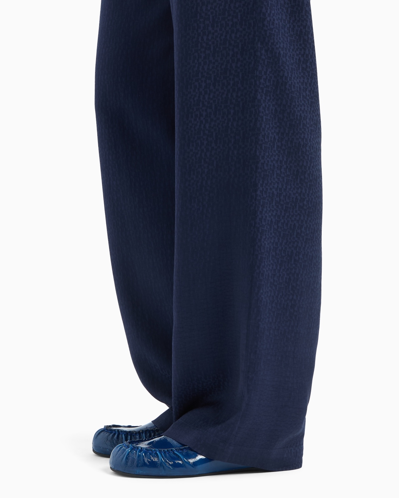 ARMURE VISCOSE TROUSERS WITH AN ELASTICATED WAIST - 5