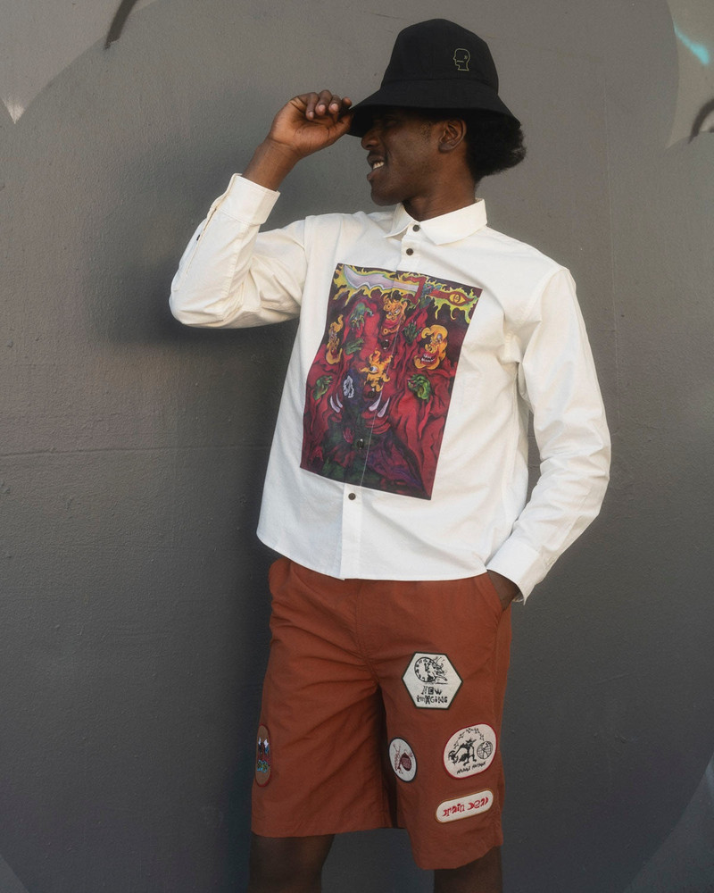 Mythic Star Oxford Shirt - White 5