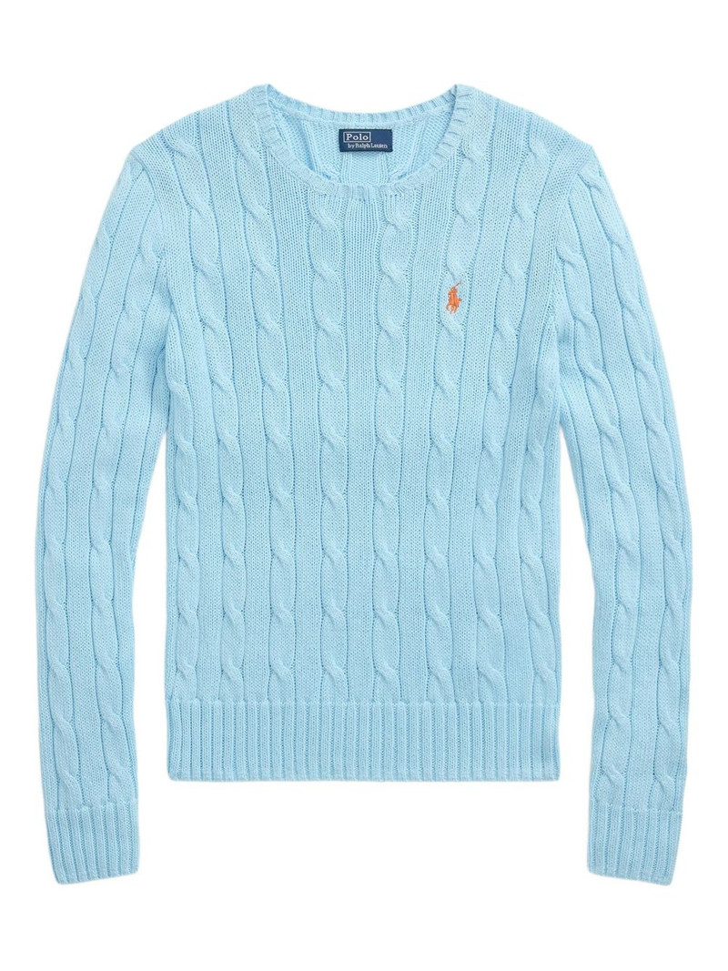 cable-knit sweater 1