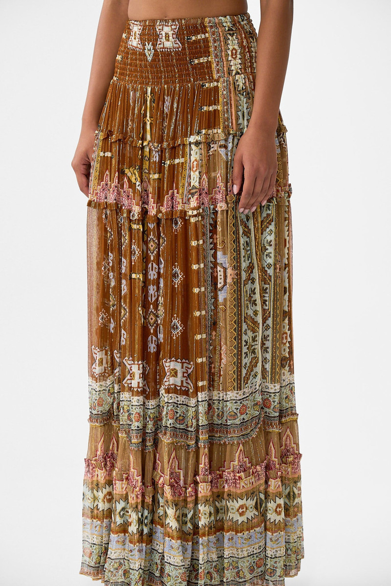 4 TIERED GATHERED SKIRT 4
