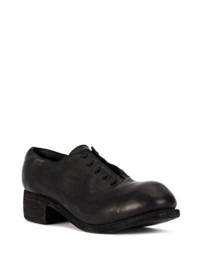 Guidi chunky heel shoes outlook