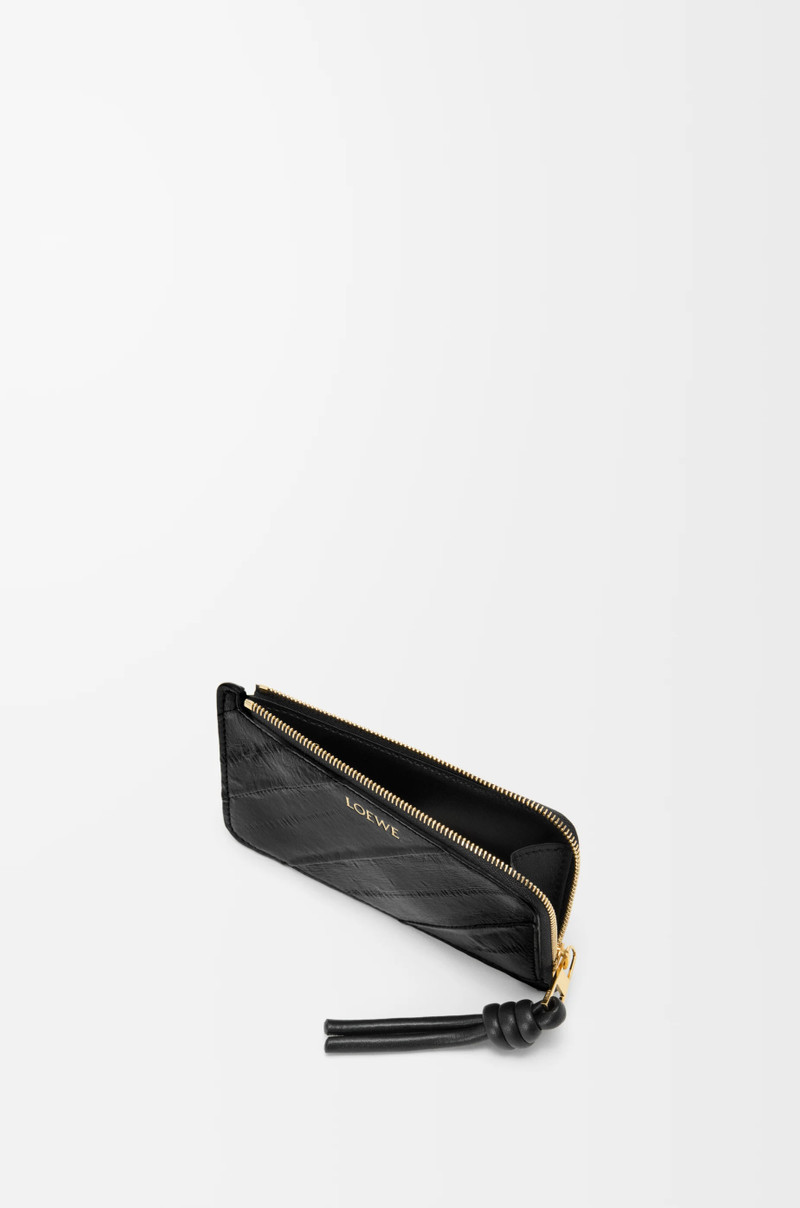 Knot coin cardholder in eel 3