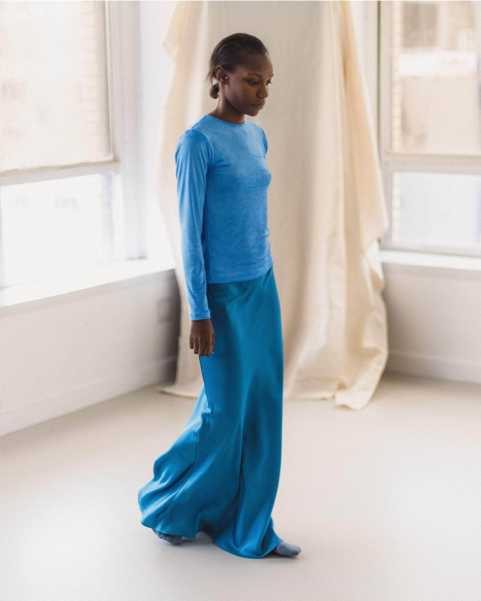 Dydine Fitted Skirt - Ecovero Satin - 6