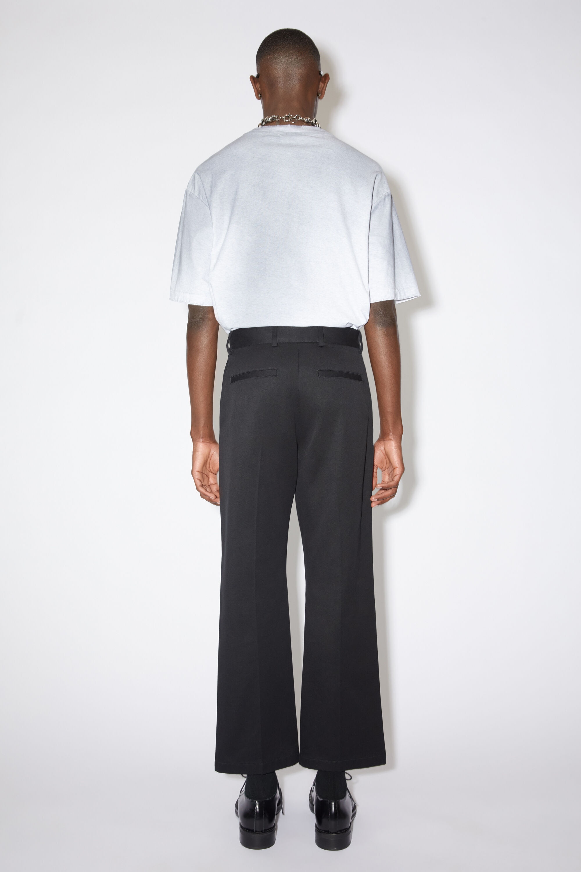 Twill trousers - Black - 3