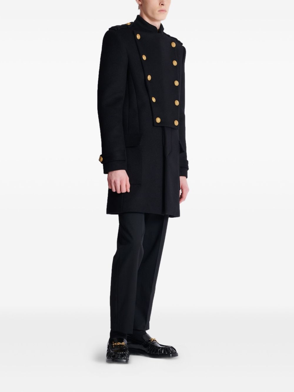 detachable-bib coat - 3