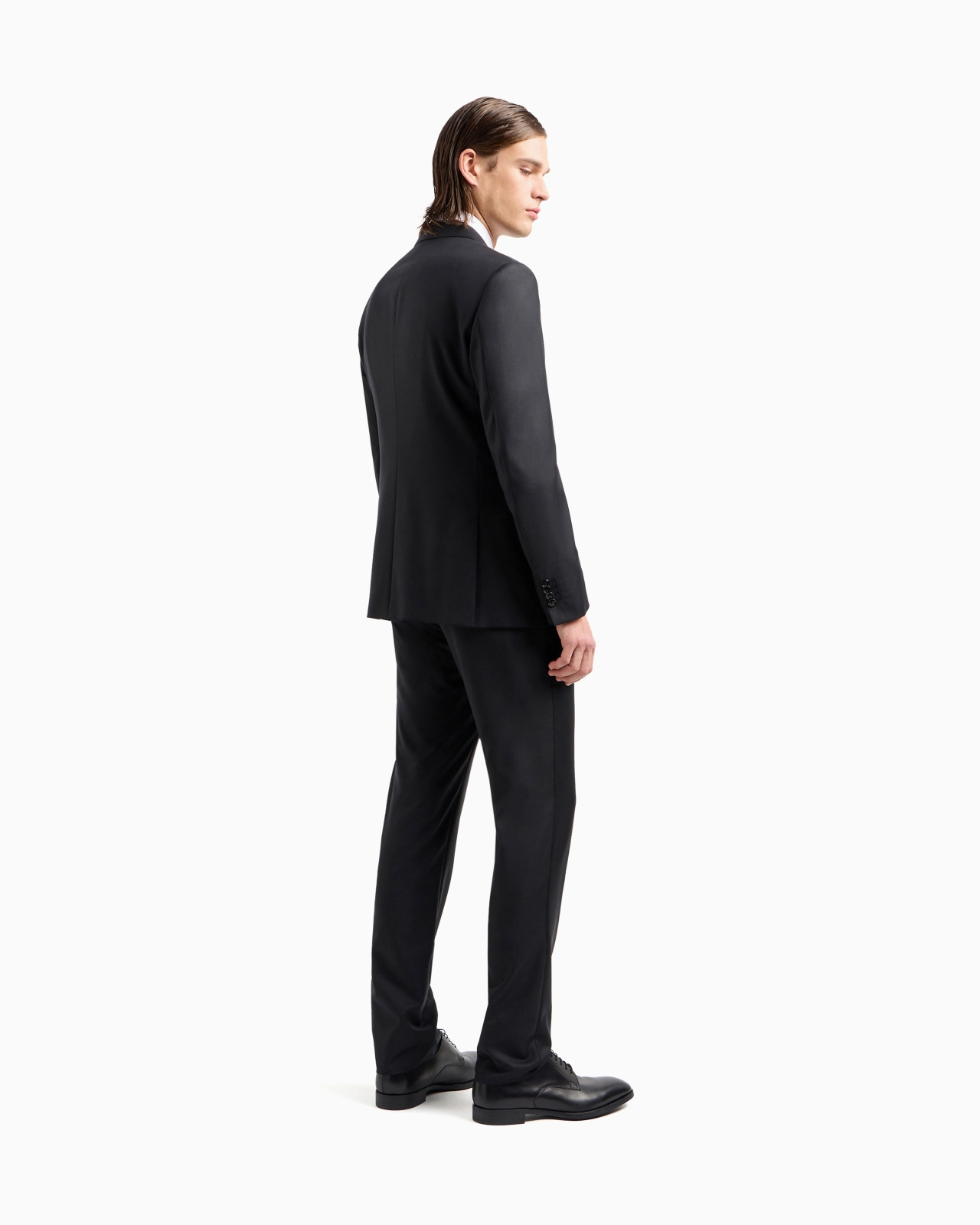 Soho Line single-breasted suit in wool and cashmere - 3