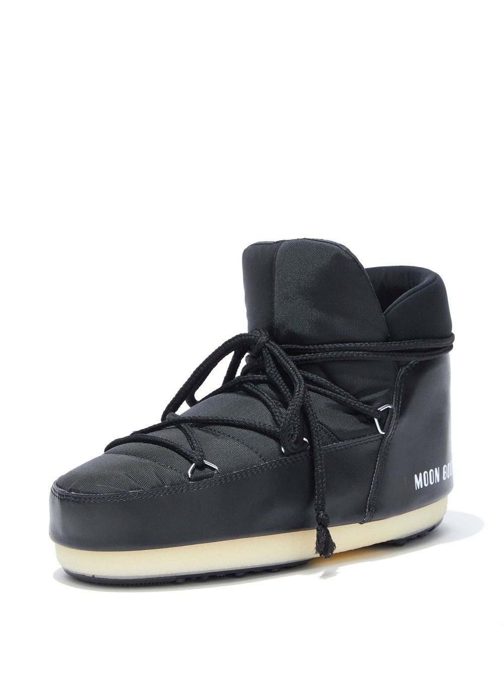 logo-print padded ankle boots - 2