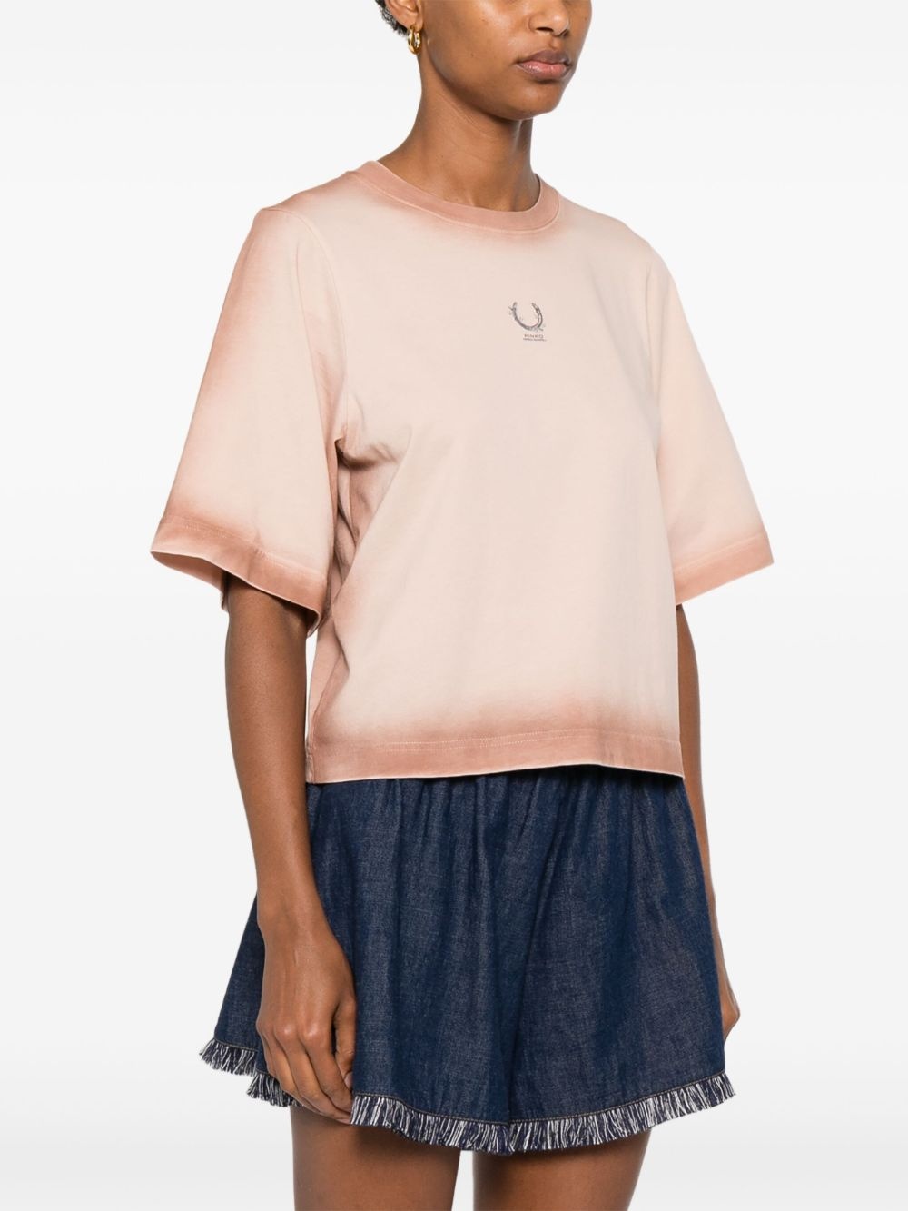 logo-print T-shirt - 3