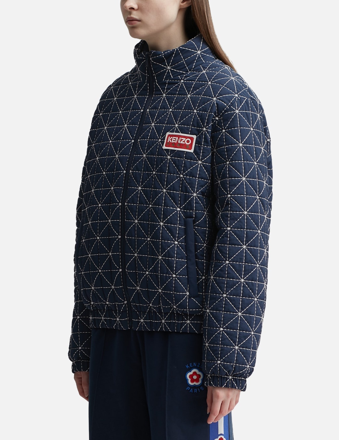 'KENZO SASHIKO STITCH' PUFFER JACKET - 2