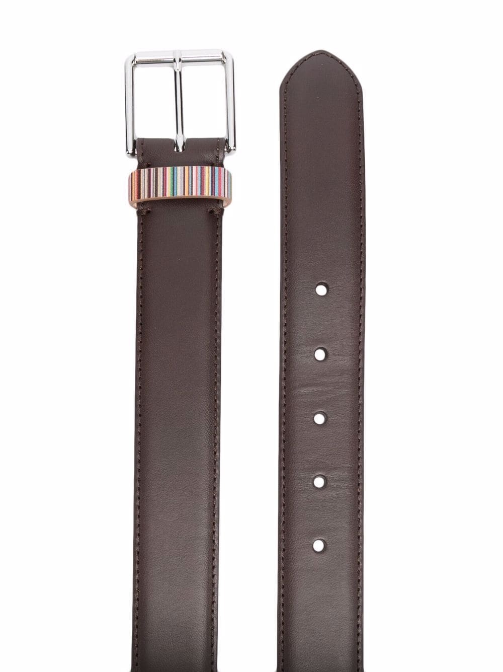 contrast stripe belt - 2