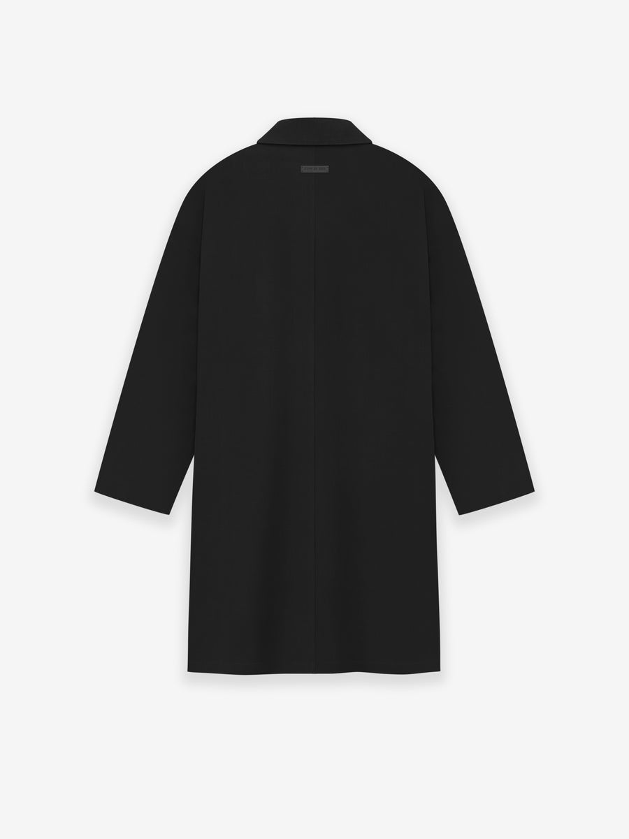 Wool Crepe 3/4 Length Trench - 2