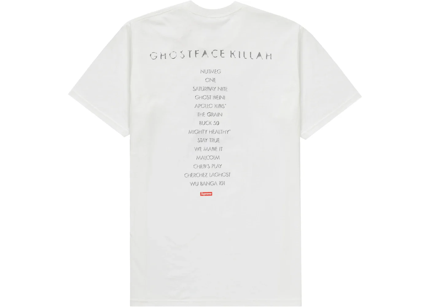 Supreme Supreme Supreme Clientele Tee White - FW20T46 WHITE 