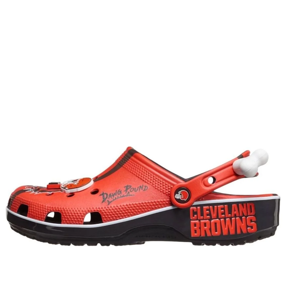 Crocs x NFL 26 Classic Clog Cleveland Browns 'Red' 212741-90H - 1