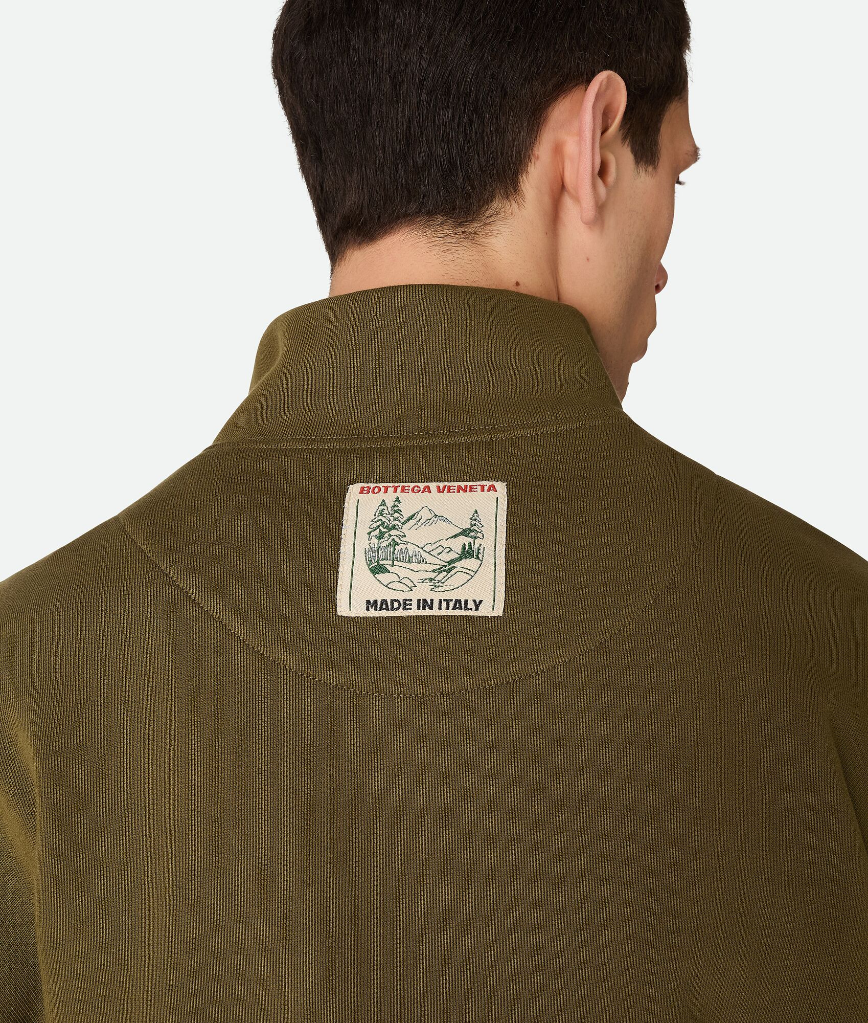 Cotton Fleece Zip Sweatshirt - 4