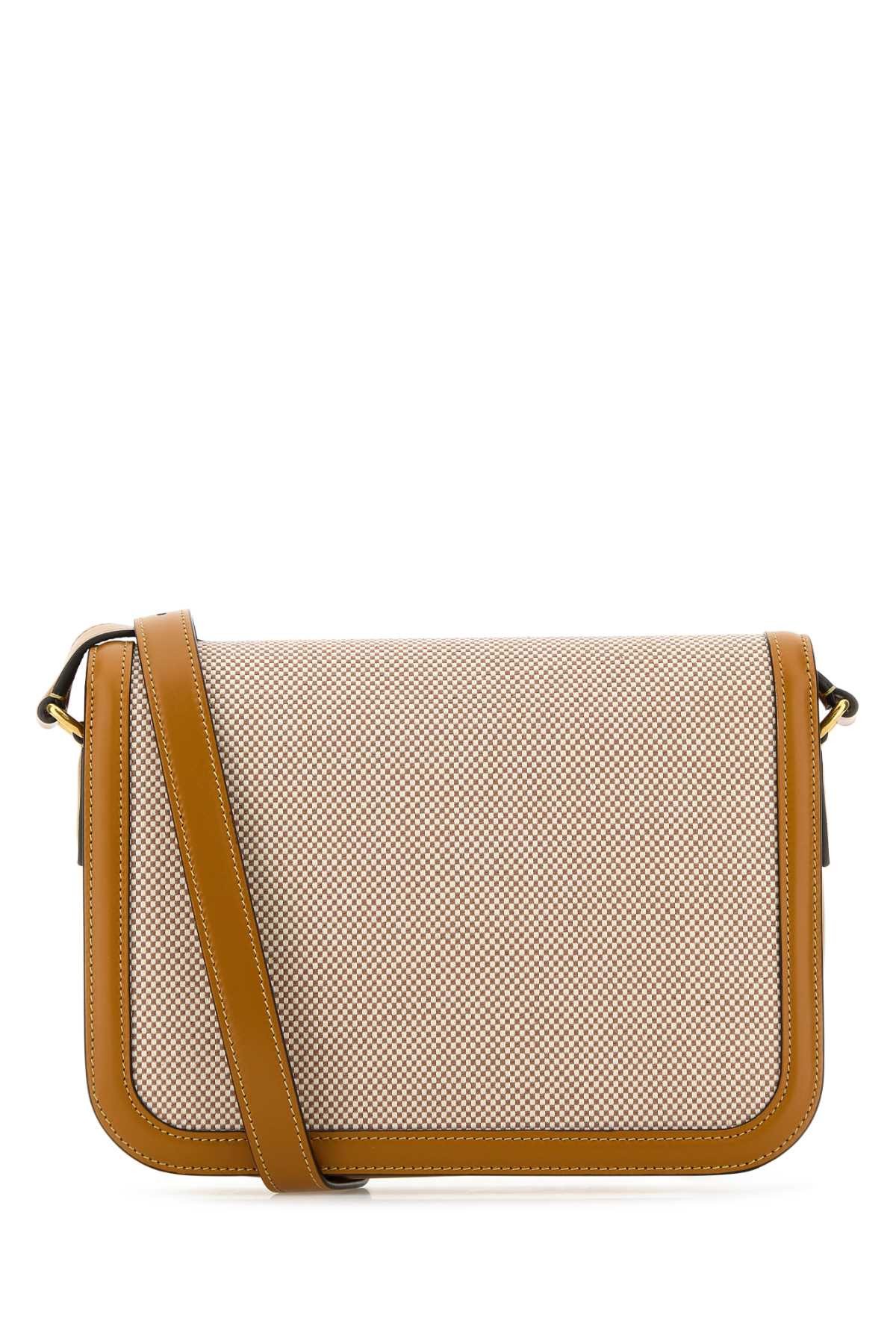 Valentino Garavani Men Two-Tone Canvas And Leather 9To5 Shoulder Bag - 3