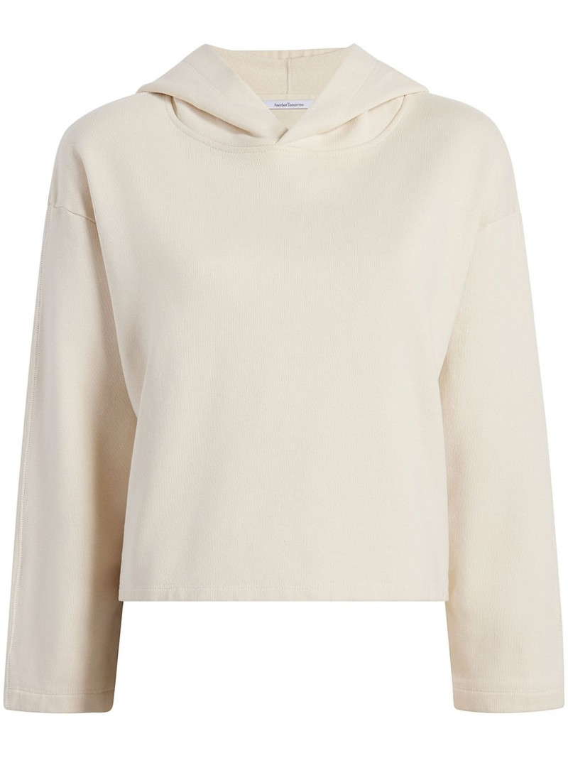 cropped jersey hoodie 1