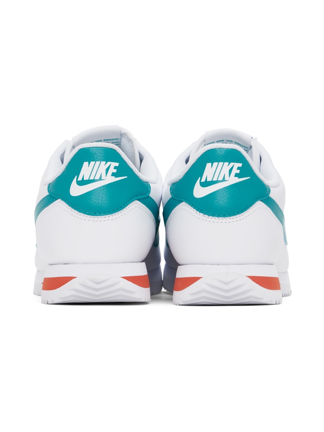 White & Blue Cortez Sneakers - 2