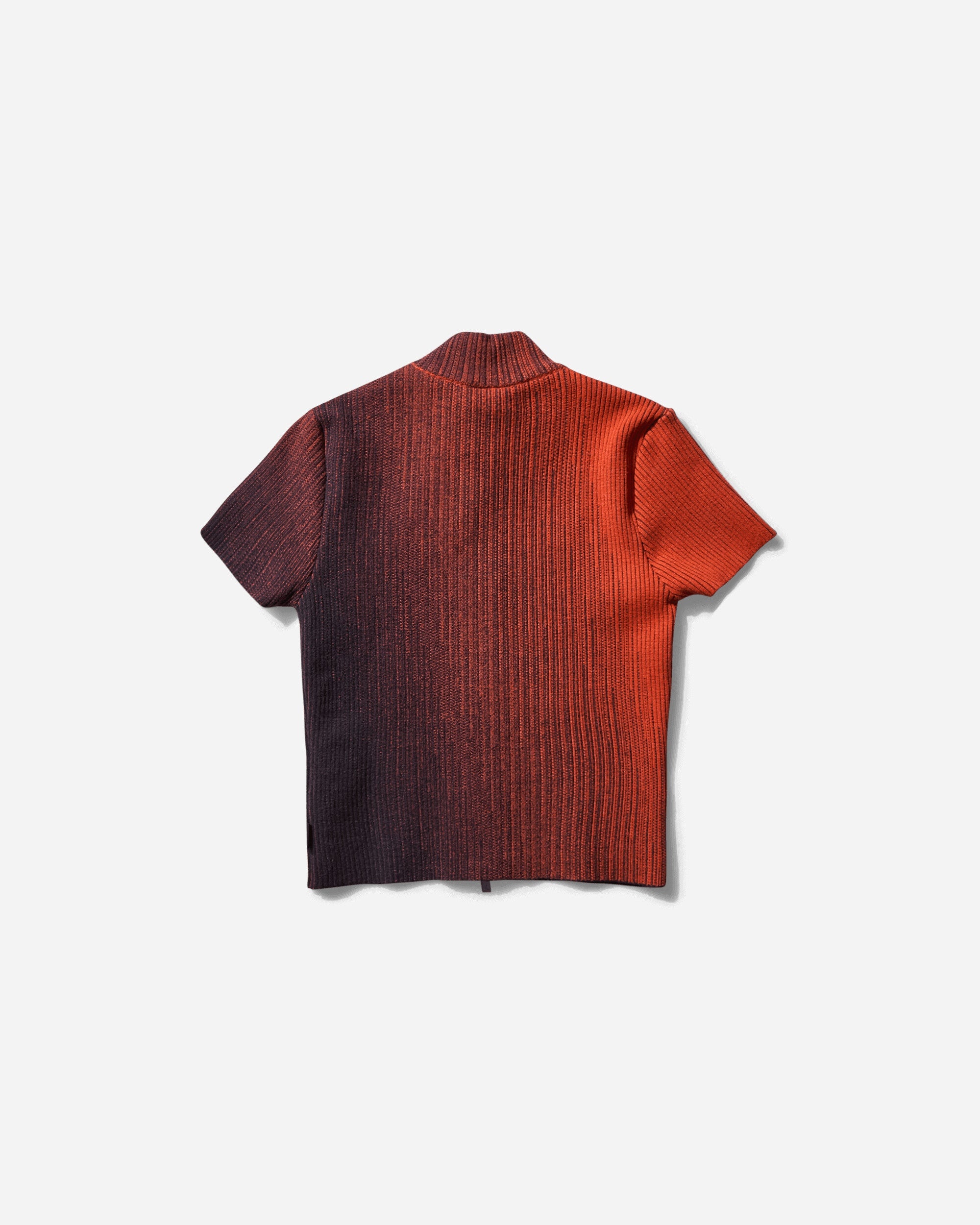 Women's Air Jordan Full-Zip Knit Top Cave Purple / Mantra Orange - 2