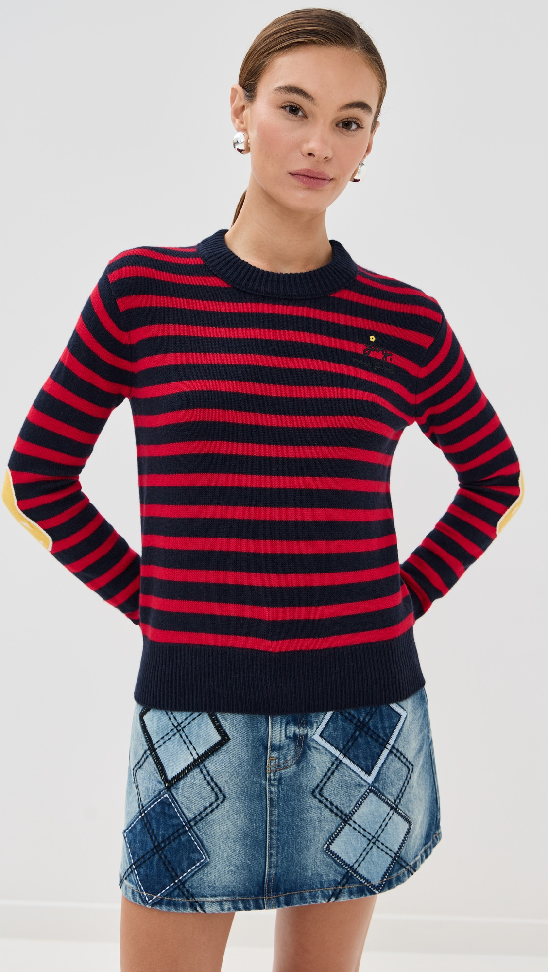 Joy Striped Crewneck - 1