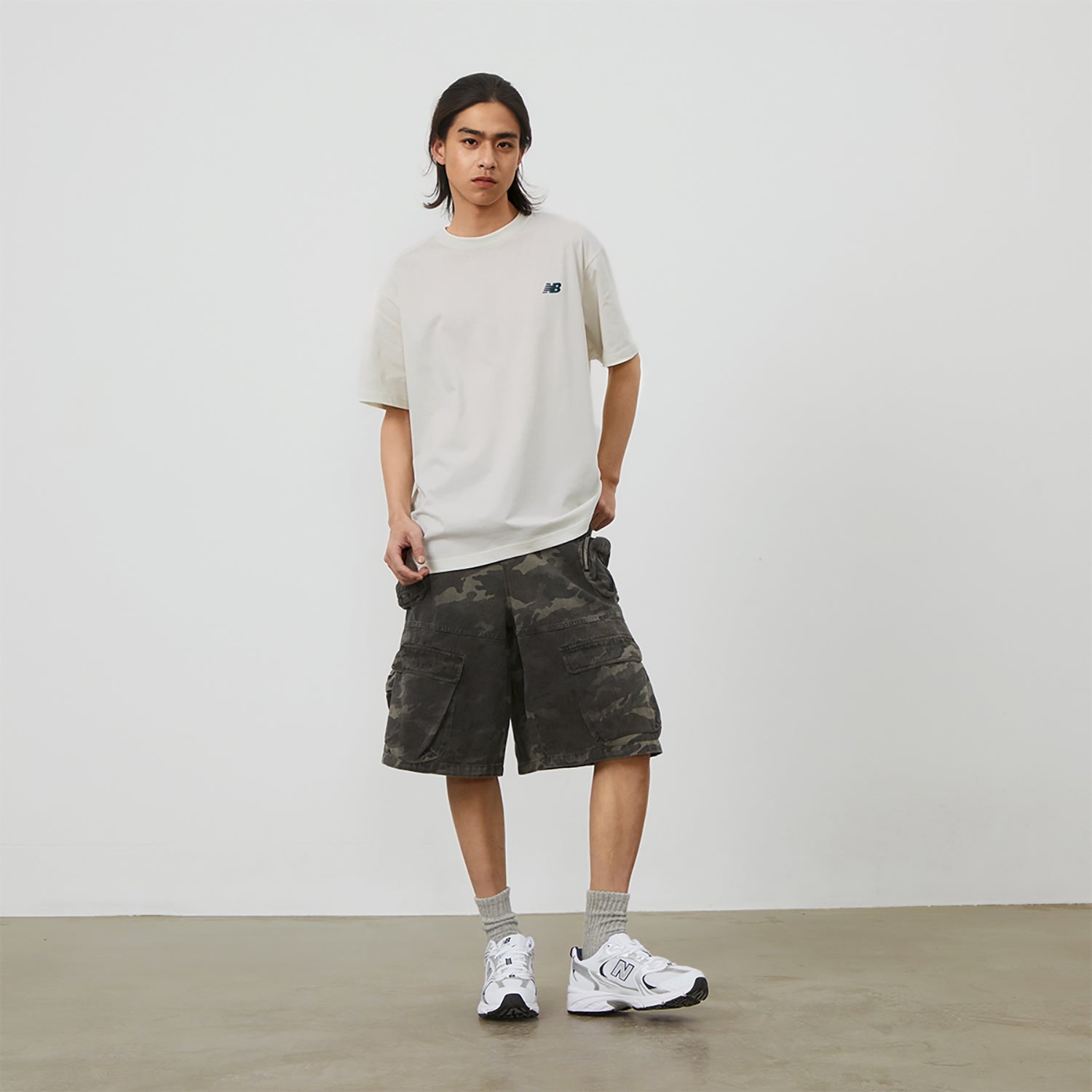 New Balance NB Athletics T-Shirt 'White' AMT42315-CIC - 5