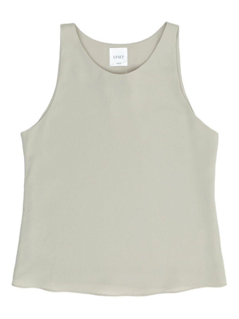 sleeveless lightweight top - 1