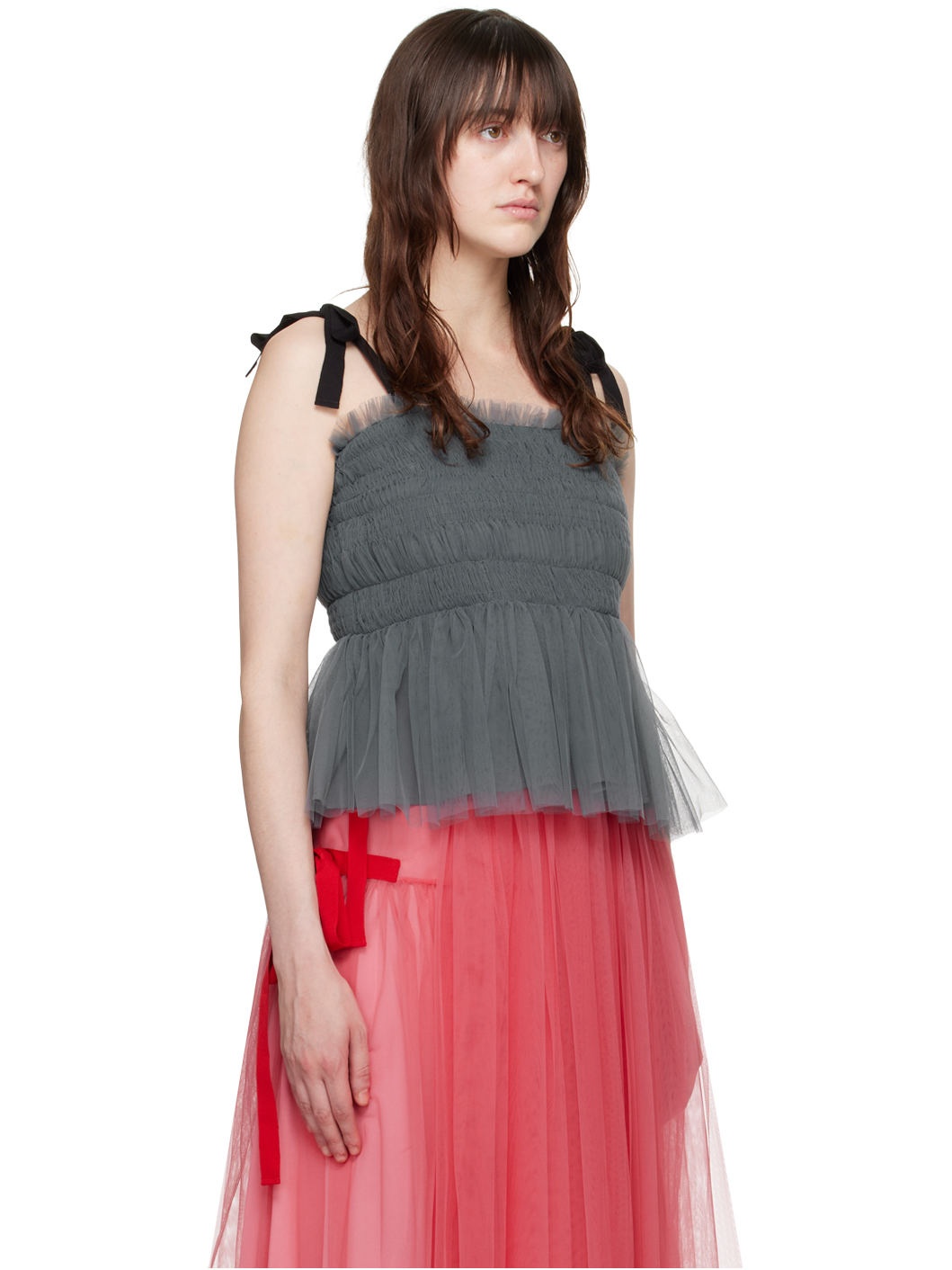 Gray Lydia Tank Top - 2