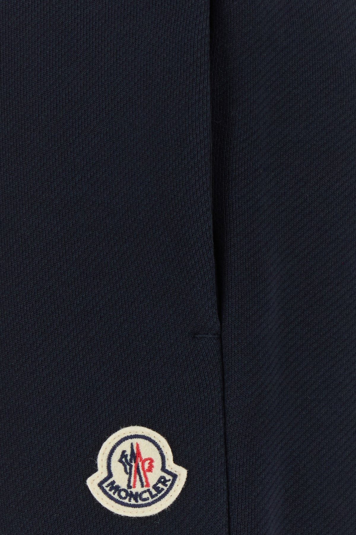 Midnight blue cotton blend joggers - 3