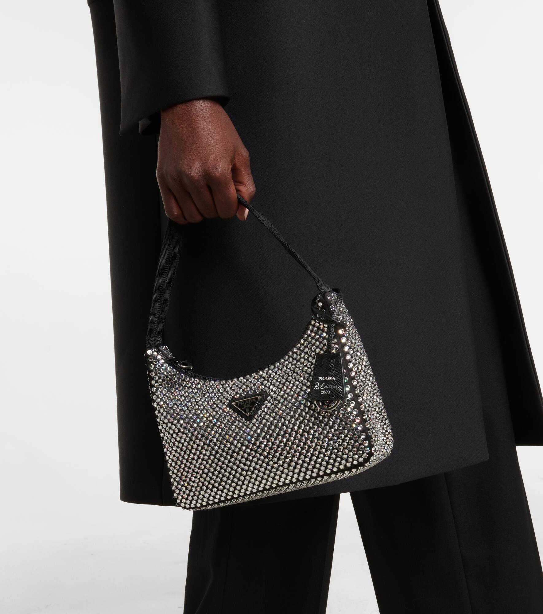 Embellished satin bag - 2
