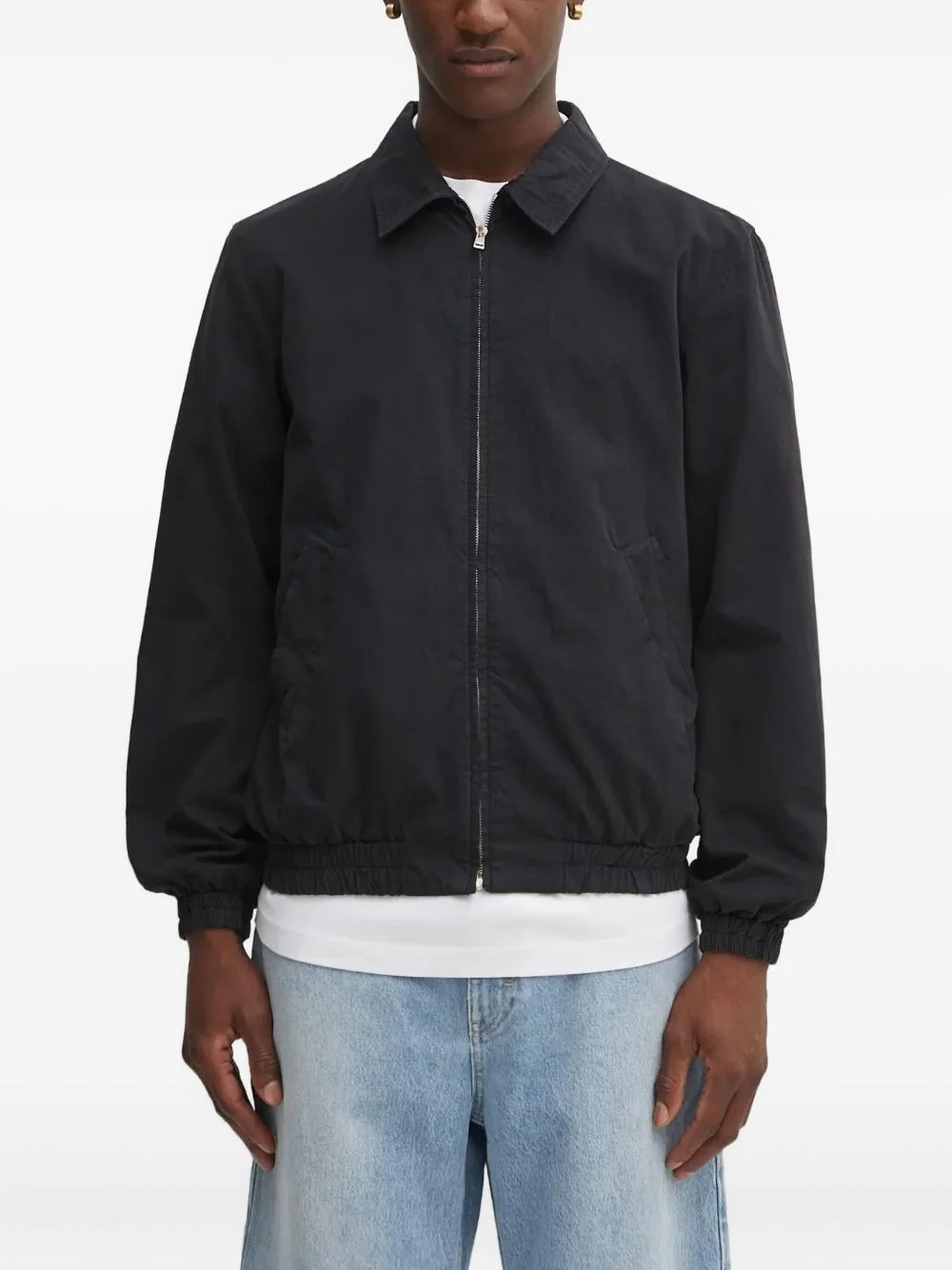 zip-fastening jacket - 1