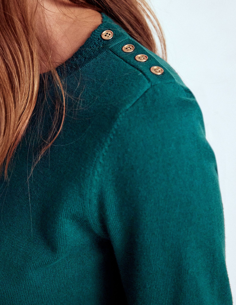 Briony Stitch Sweater-Drake Green 4