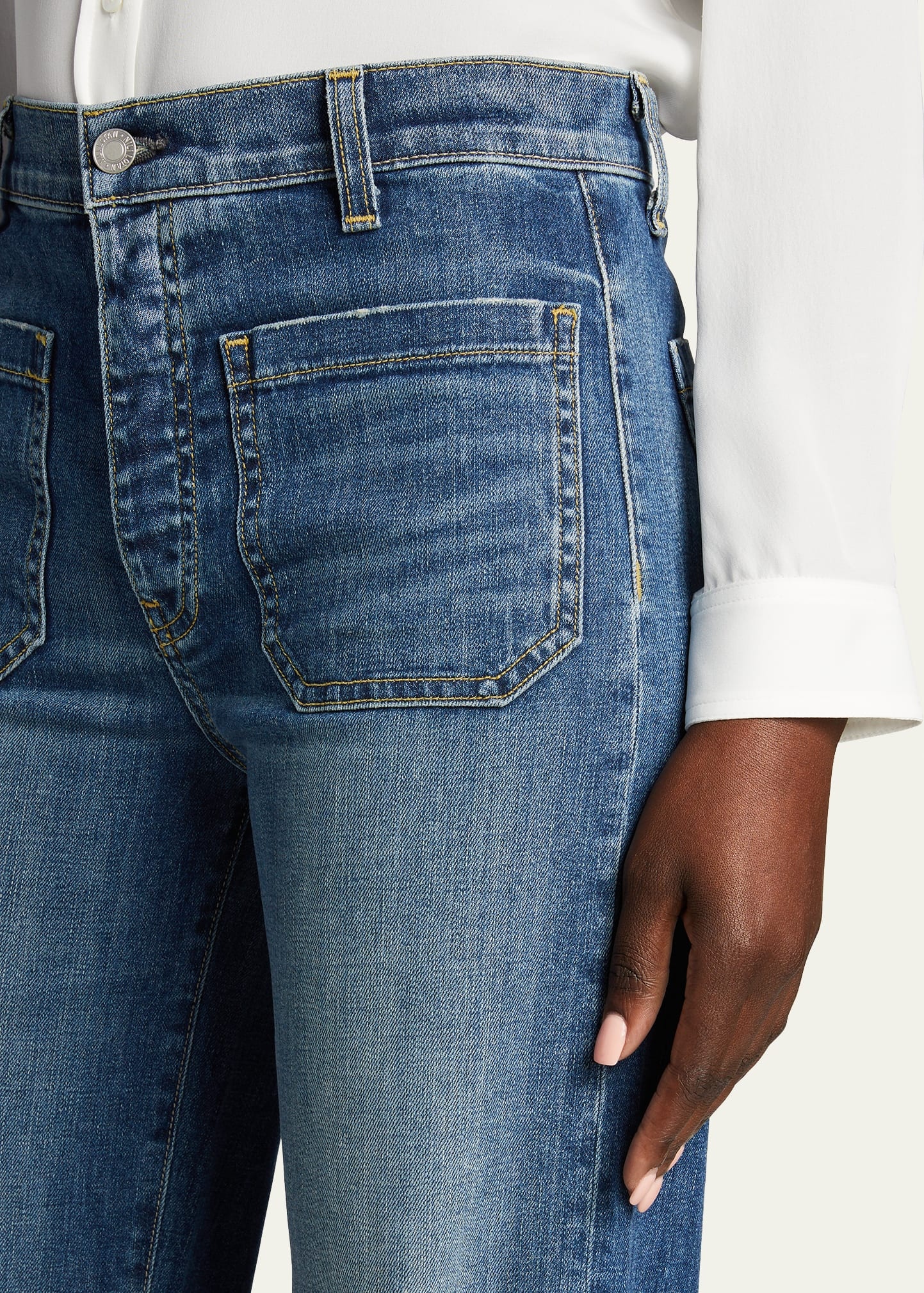 Florence Denim Flare Jeans - 5