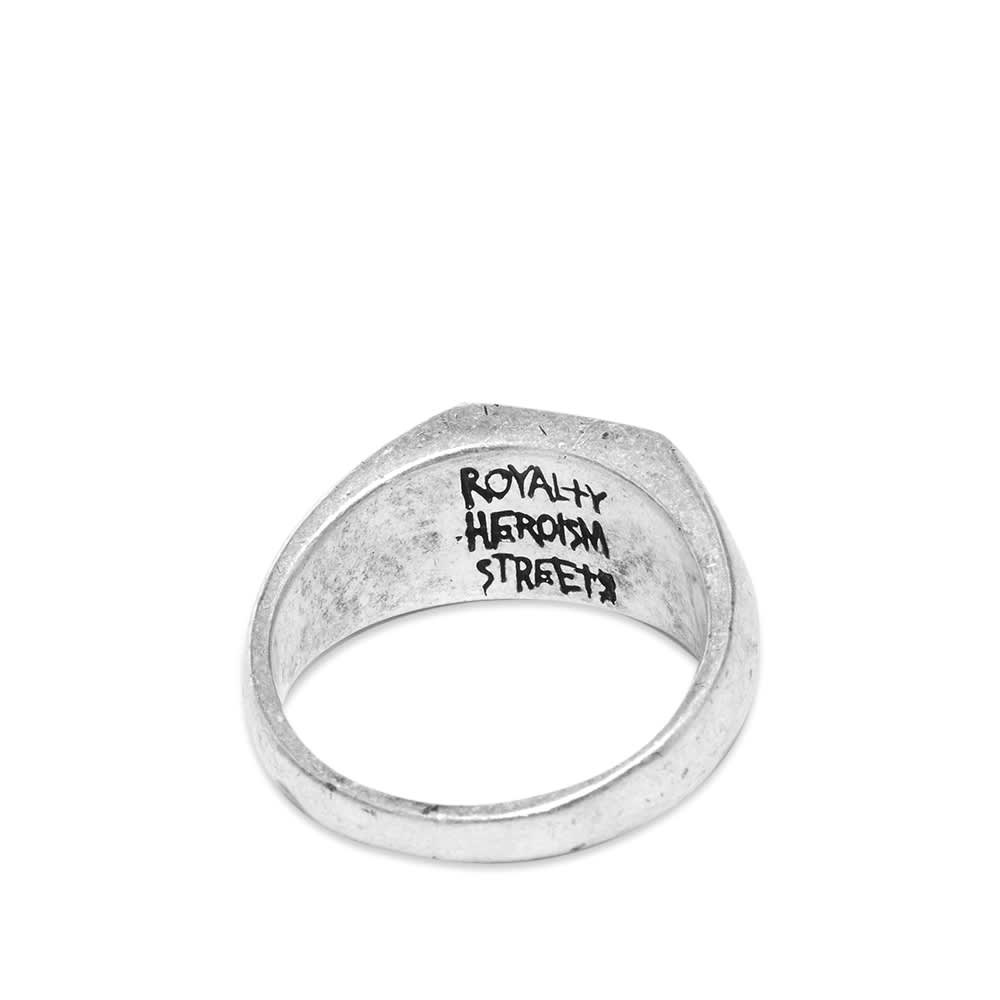 Ksubi Box Cross Signet Ring - 2