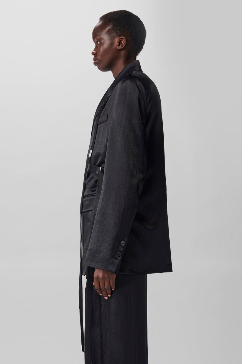 Ann Demeulemeester Edith Short Wrap Jacket outlook